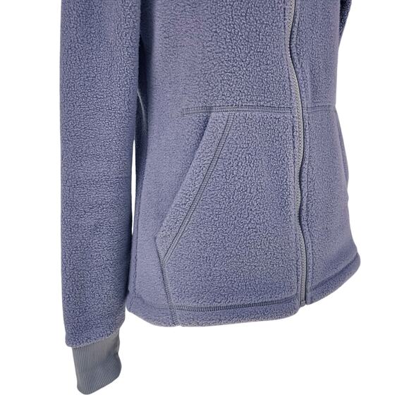 REI CO-OP Groundbreaker Plush Fleece Full-Zip Jacket in Dusky Purple Size XS - Picture 5 of 8